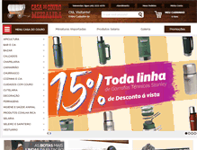 Tablet Screenshot of casadocouro.com.br